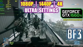 GTX 1660 Ti | Battlefield 3 - 1080p, 1440p, 4K!