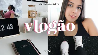 VLOGÃO | EP 01 – Rotina produtiva, hábitos que mudam tudo, como faço meu café gelado, corrida..