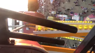 CRAZY FERRIS WHEEL RIDE (CHANCE SKY DIVER) - POV - 2015 Italian American Festival, Ocean NJ