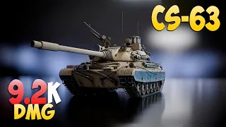 CS-63 - 7 Kills 9.2K DMG - Unlucky opponents! - World Of Tanks