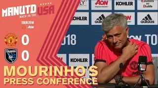 Mourinho's Press Conference | Man Utd 0-0 San Jose Earthquakes | USA Tour 2018 Live on MUTV