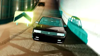 Wallride in BeamNG.drive