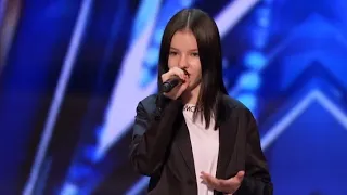 America's Got Talent 2020- Tears of Gold by Faouzia sang by Thirteen years old Daneliya Tuleshova