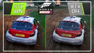 Forza Horizon 5 Ray Tracing ON vs OFF RTX 3060 Gameplay and Graphics Comparison