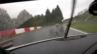 (2014) Nurburgring Nordschleife lap in Audi R8, wet lap