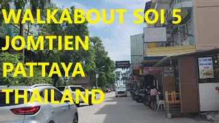 Walkabout Soi 5 Jomtien Pattaya Thailand