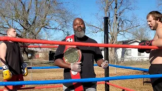 CROSSOVER SPARRING KAMP event #3 This was a quick fight but definitely a BANGER!