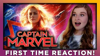 CAPTAIN MARVEL - MOVIE REACTION - FIRST TIME WATCHING