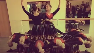 Academy of Dance. Suite of Moldovan dances "Joc". Choreography I.Moiseyev. Restored E.Terekhova