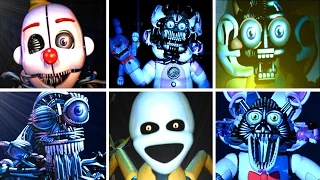 Five Nights at Freddy's: Sister Location ALL JUMPSCARES