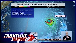 Ilang kawani ng gobyerno pinaghahandaan na ang paparating na super typhoon Mawar | Frontline Tonight