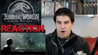 Jurassic World: Fallen Kingdom Official Trailer REACTION (WELCOME BACK GOLDBLUM!)