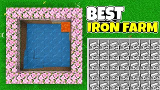 Best IRON FARM For Minecraft 1.20 | Iron Farm Tutorial