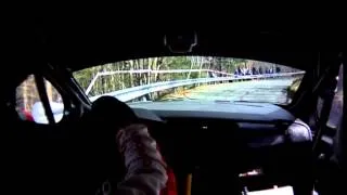 Cameracar Cogni-Mazzetti Rally del Ciocco 2012 PS8 Bagni di Lucca 6° Assoluto Citroen DS3 R3T