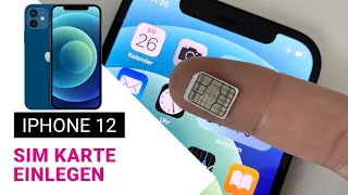 iPhone 12 📱 SIM Karte einlegen und einsetzen | Deutsch