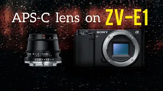 Ultimate Guide to Using APS-C Lenses on Sony ZV-E1