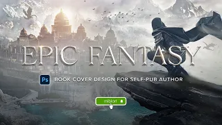 Epic Fantasy Book Cover Design for Self-Published Author