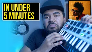 How The Weeknd's "Blinding Lights" Was Made In 5 Minutes