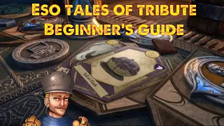 ESO Tales Of Tribute Beginner's Guide (Elder Scrolls Online 2022 High Isle)