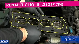 RENAULT CLIO III 1.2 (D4F H784) 👨‍🔧 Full gasket set assembly | Montaje juego de juntas