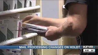 Senators call on postmaster general to pause mail processing changes; Hoeven explains