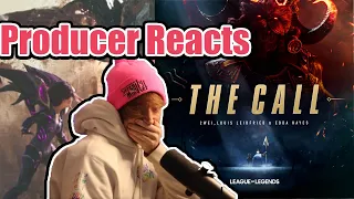 Producer Reacts - The Call | Season 2022 Cinematic - League of Legends