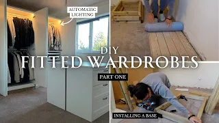 DIY fitted wardrobes | IKEA PAX wardrobe hack | Part 1