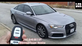 2017 Audi A6 2.0T Premium S Line Review & Test Drive: Start Up, Exhaust | IS THIS BETTER THAN A BMW?