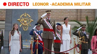 LEONOR : La PRINCESA acude junto a los REYES a la ACADEMIA MILITAR de ZARAGOZA l RTVE