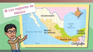 Las regiones de México - GEOGRAFÍA - ✨CUARTO DE PRIMARIA✨