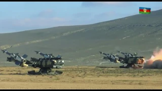 Боевые стрельбы ЗРК С-125. ПВО Азербайджана. Martial shooting S-125. Azerbaijan's air defense