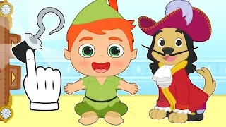 BABY PETS Max Dresses up as Captain Hook 💥 Cartoons for Kids