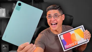 UM TABLET BOM E BARATO? Esse é o Xiaomi Redmi PAD SE! Unboxing e Impressões