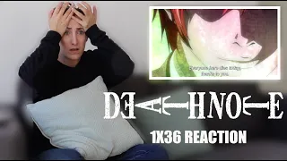 DEATH NOTE 1X36 "1.28" REACTION