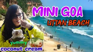 Mini Goa of Mumbai - Uttan Virgin Beach | Best One Day Trip Near Mumbai | Indian Street Food | LT