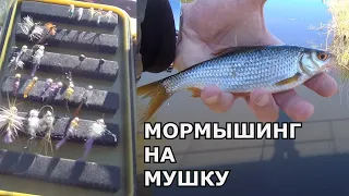 МОРМЫШИНГ с мухами или НИМФИНГ.