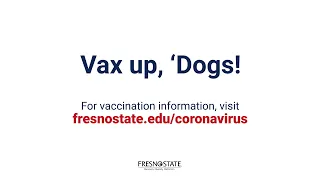 Vax up, 'Dogs!