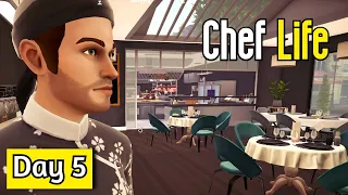 We Are Striving For Michelin STARS  - Chef Life: A Restaurant Simulator - Day 5