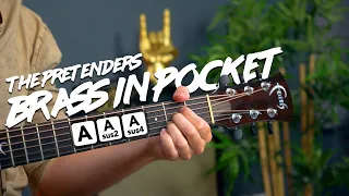 Play Brass In Pocket by The Pretenders - for Beginner & Intermediate level