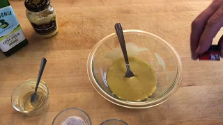 Simple and Easy Classic French Dijon Vinaigrette