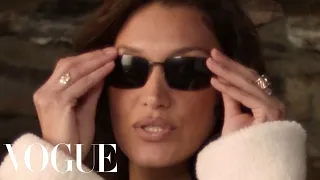 Bella Hadid's 'Invisible' Glasses