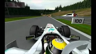F1 World 2011 [rFactor] Onboard Belgium - Spa Francorchamps