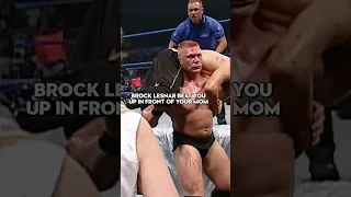 Brock Lesnar Destroyed Zach Gowen In Front Of His Mom