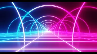 Seamless Loop Motion Neon Background 1080p