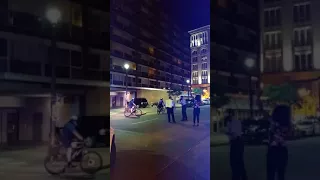 St.Louis Jason Stockley protesters escape police barricade.