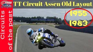 TT Circuit Assen Old Layout 1955 - 1983