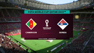 Cameroon vs Serbia | Group G | FIFA World Cup Qatar 2022™ | FIFA 23 On PC