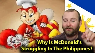 Why does McDonald's Get Crushed by Jollibee in The Philippines?