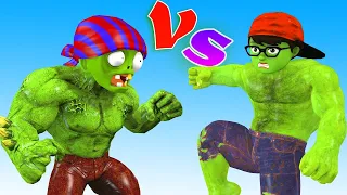 Scary Stranger 3D - NickSuperHulk vs Ice Scream & ZombieHulk - Nick Tani Troll Miss T with ice cream