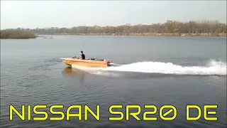 NISSAN SR20DE + водомет на лодке "Крым" (#2) | car motor on boat